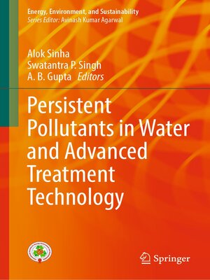 cover image of Persistent Pollutants in Water and Advanced Treatment Technology